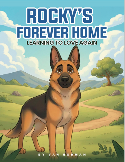 Author Van Norman Announces the Launch of Rocky’s Forever Home: Learning to Love Again